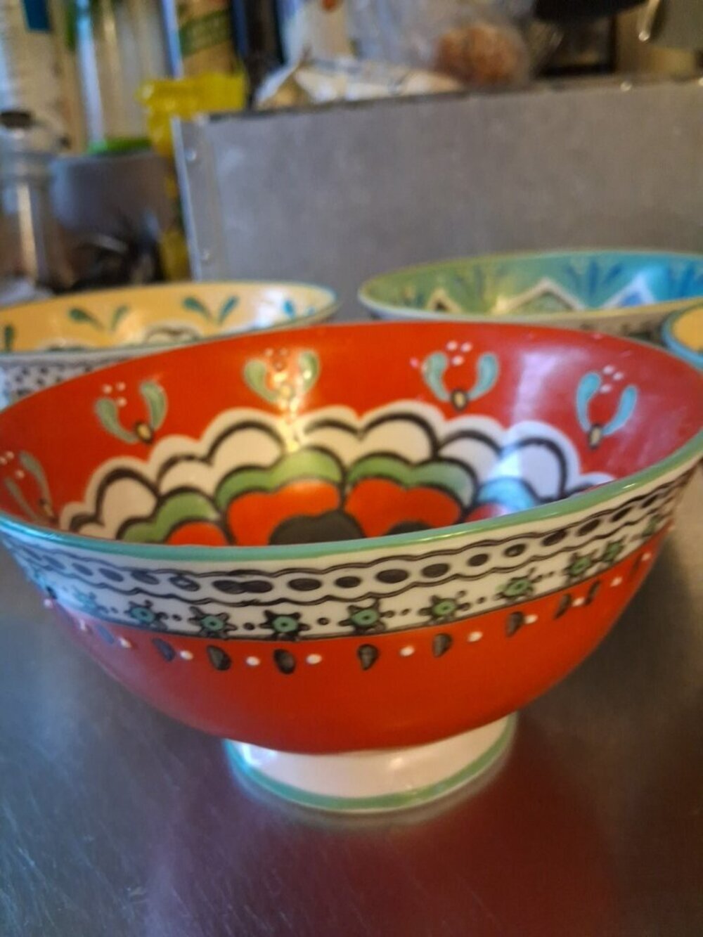 Anthropologie Elka Ayaka Bowls X 5 - Picture 4 of 5